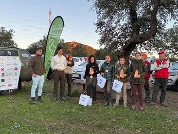 Éxito local en la prueba de San Huberto celebrada en Quintana