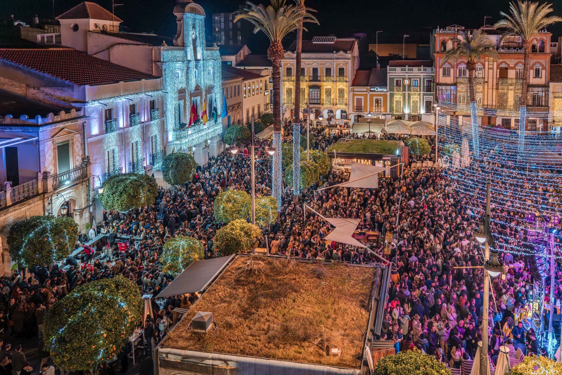 Lleno en la Fiesta Preuvas de Mérida