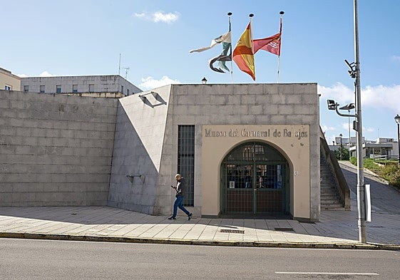 El Museo del Carnaval de Badajoz, cerrado al público.