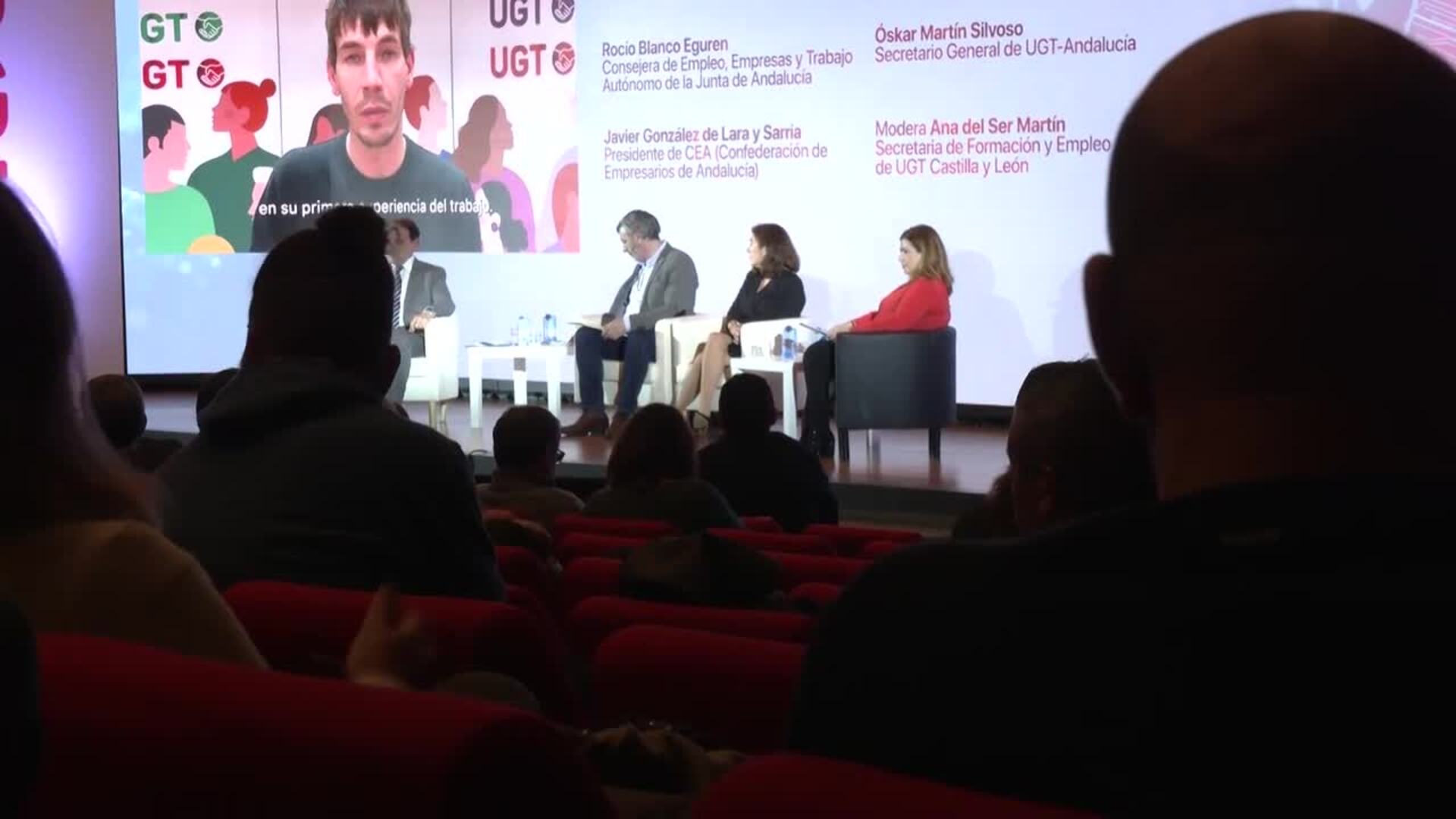 UGT, CEA y Junta de Andalucía se comprometen a trabajar por el empleo juvenil