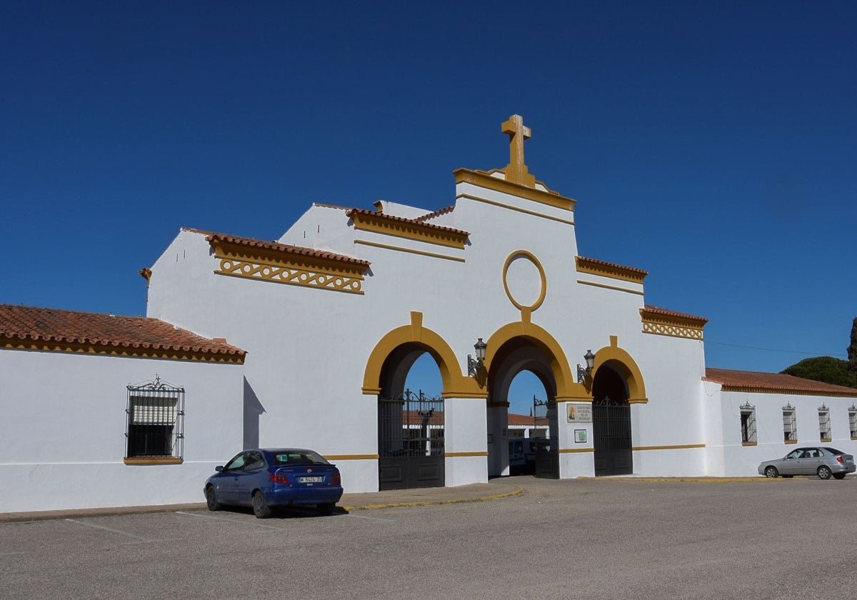 El cementerio de la Soledad donde fueron atacados los columbarios.