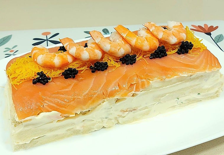Pastel de salmón