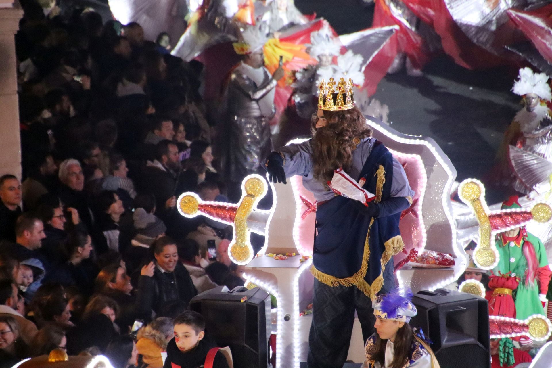 La cabalgata de los Reyes Magos de Plasencia,