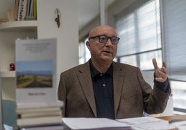 José Ramón Alonso de la Torre, durante la entrevista en la delegación de HOY en Cáceres.