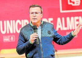 Miguel Ángel Gallardo, en una imagen de su campaña de primarias.