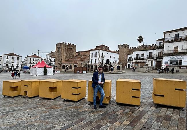 Miguel Ángel Gallardo, este viernes en Cáceres.