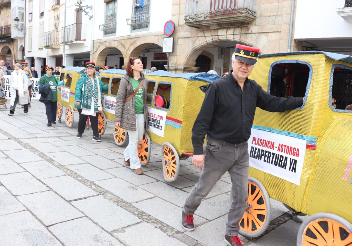 Hervás reclama el regreso del Tren Ruta de la Plata