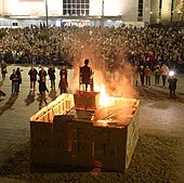 'Las Candelas' de Santa Marina celebrarán el 15 de febrero la quema del marimanta y una muestra de percusión