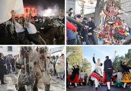 La Encamisá, Jarramplas y Carantoñas: Extremadura afronta una semana de fiestas