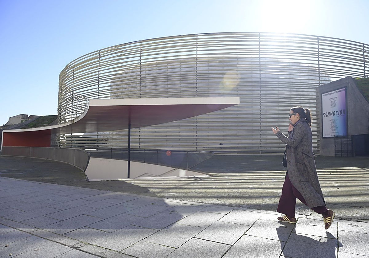 El Palacio de Congresos, el edificio que representó a Badajoz en el MOMA