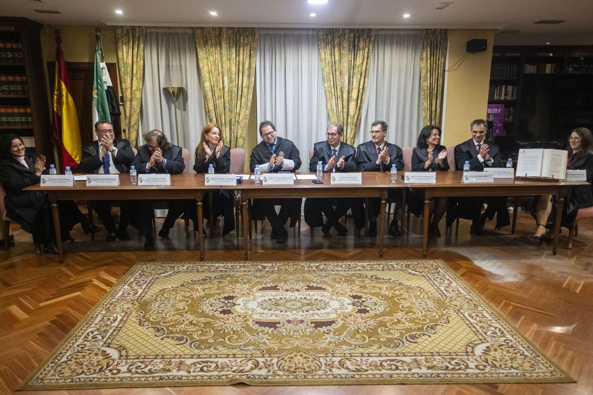 Toma posesión la nueva junta de gobierno del Colegio de Abogados de Cáceres