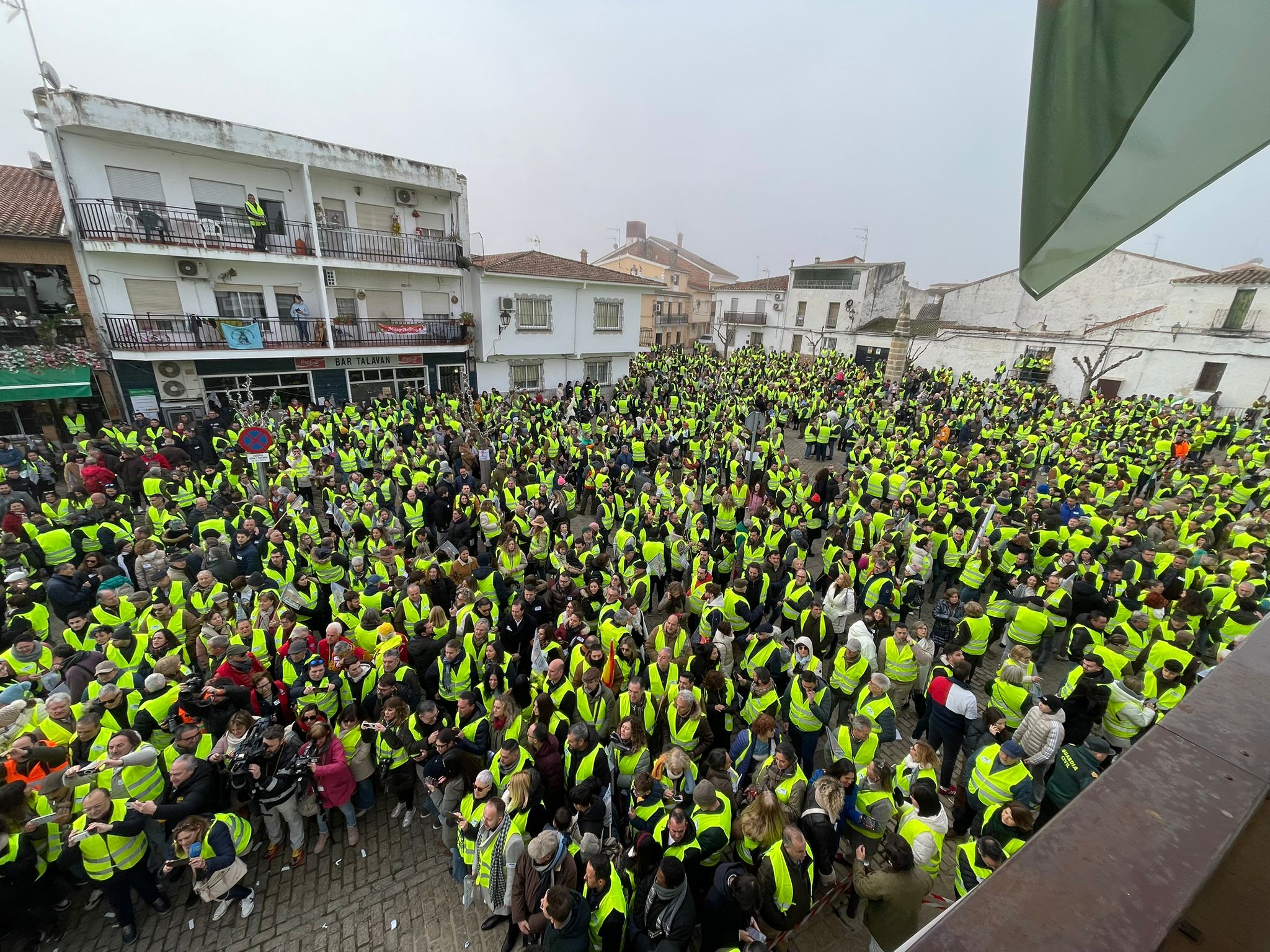 La manifestación contra el cierre de Almaraz, en imágenes