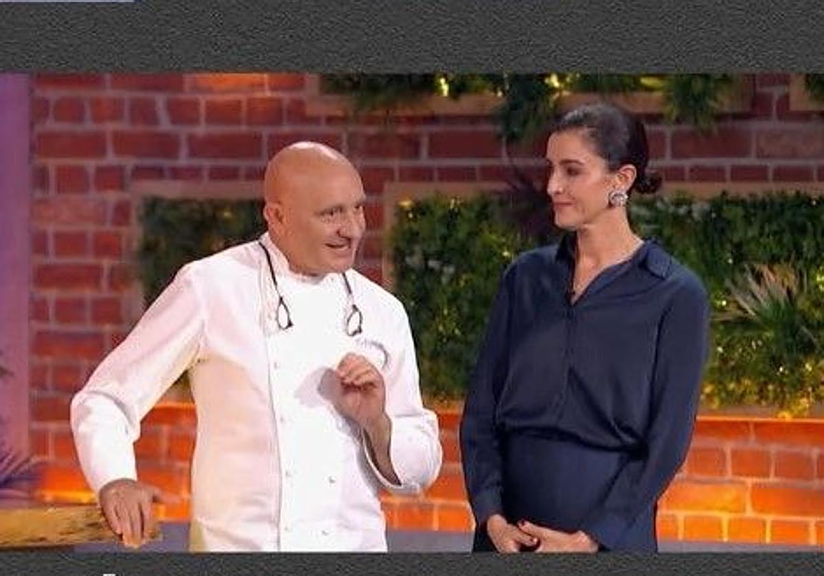 El chef ha compartido en su Instagram una fotografía junto a Blanca Romero.