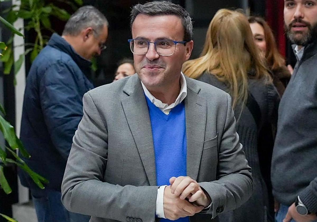 Miguel Ángel Gallardo, secretario general del PSOE extremeño.