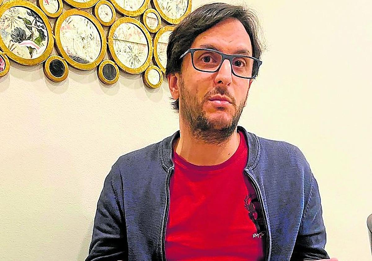 Gabino Sánchez en Zafra la semana pasada.