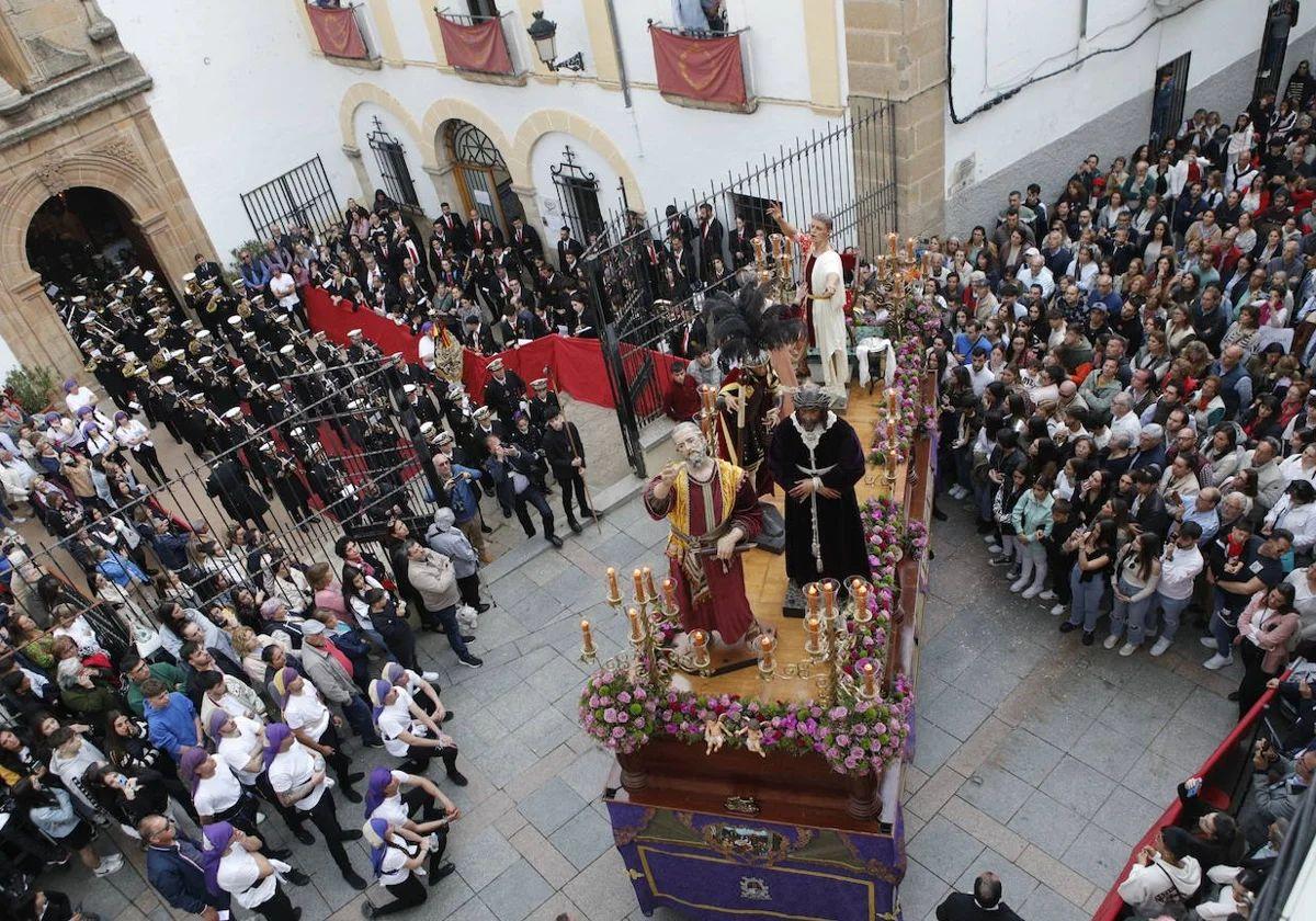 Semana Santa en la ciudad de Cáceres.