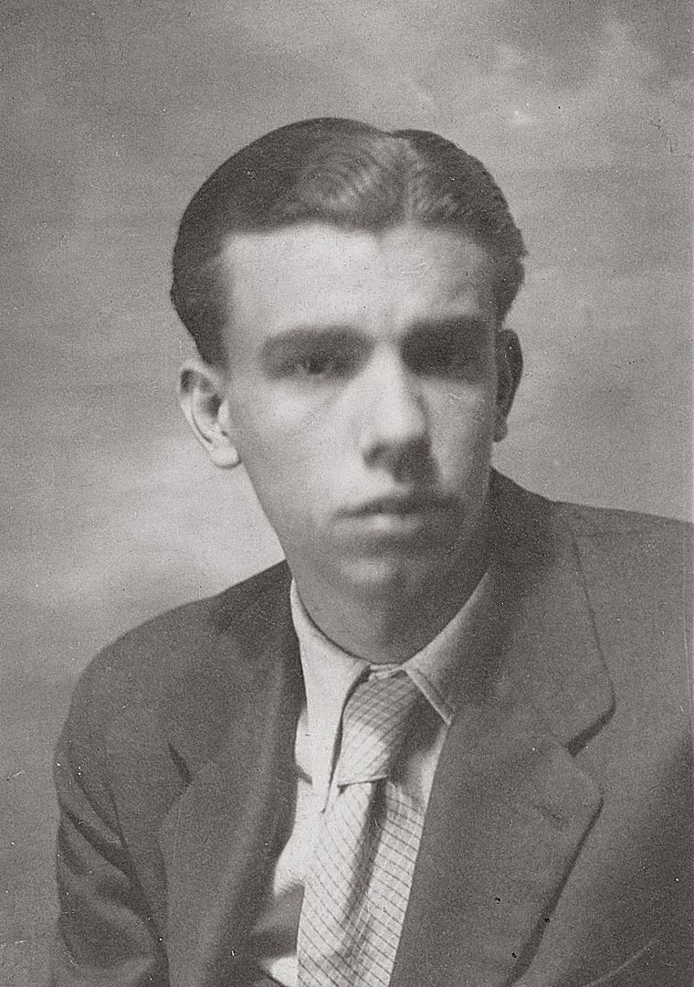 Imagen - Manuel Vicente Martín en una foto cedida por su sobrina-nieta Elsa de Vicente. Nació en Miajadas y estuvo en los campos de Mauthausen y Gusen, donde murió.