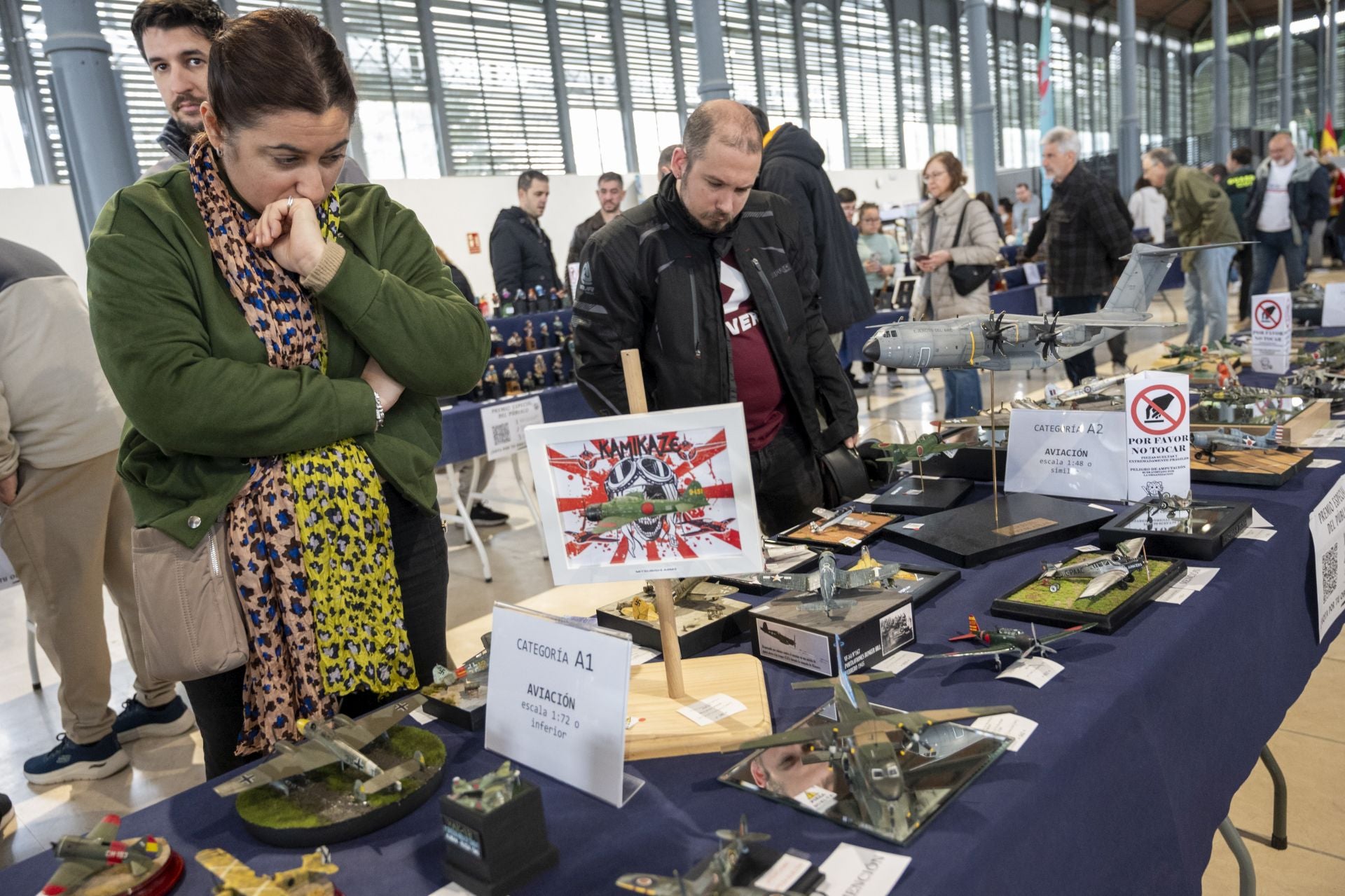 600 maquetas de todo el mundo se exponen en el concurso de modelismo de Badajoz