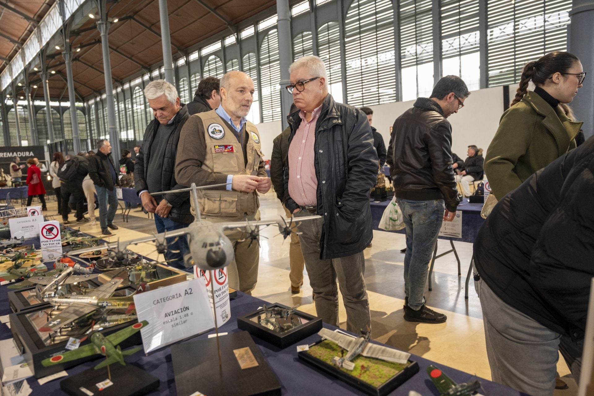 600 maquetas de todo el mundo se exponen en el concurso de modelismo de Badajoz