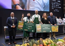 El extremeño Alberto Montes gana el concurso de cocina creativa Negrini