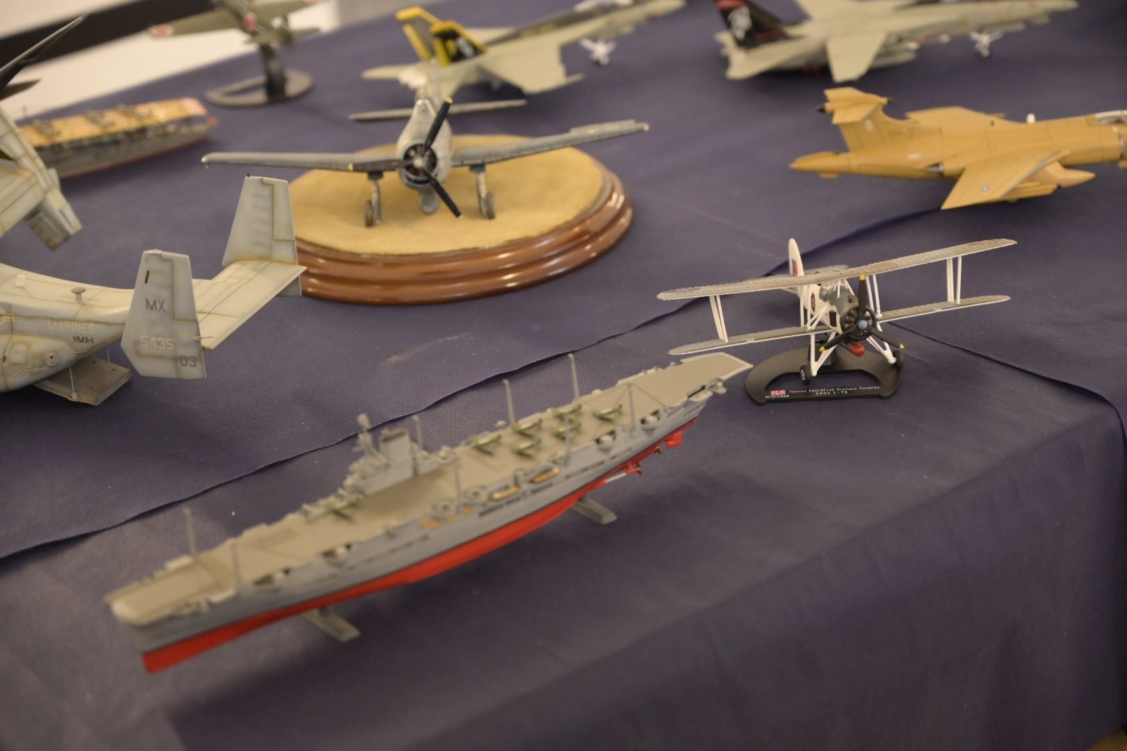 Fotos | Así fue la exposición sobre maquetas de aviación desde la I Guerra Mundial