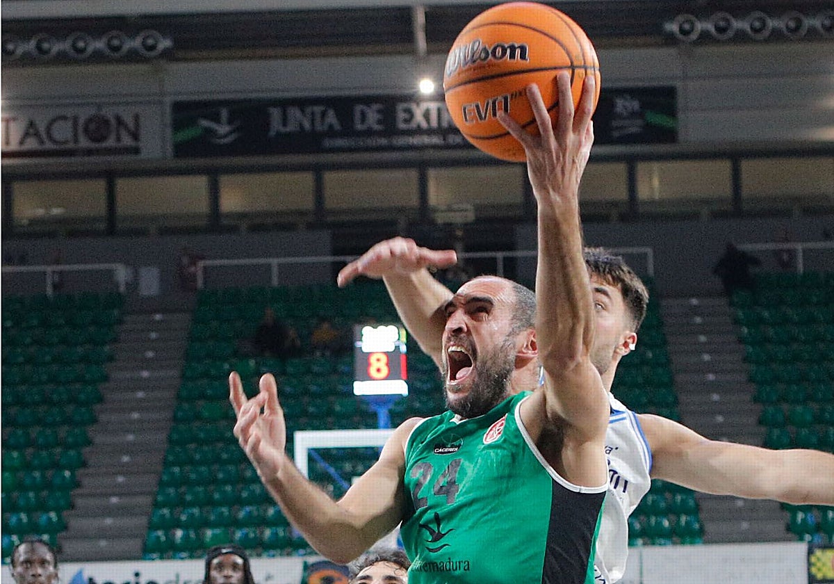 Dani Rodríguez fue el MVP del partido ante la Cultural Leonesa.