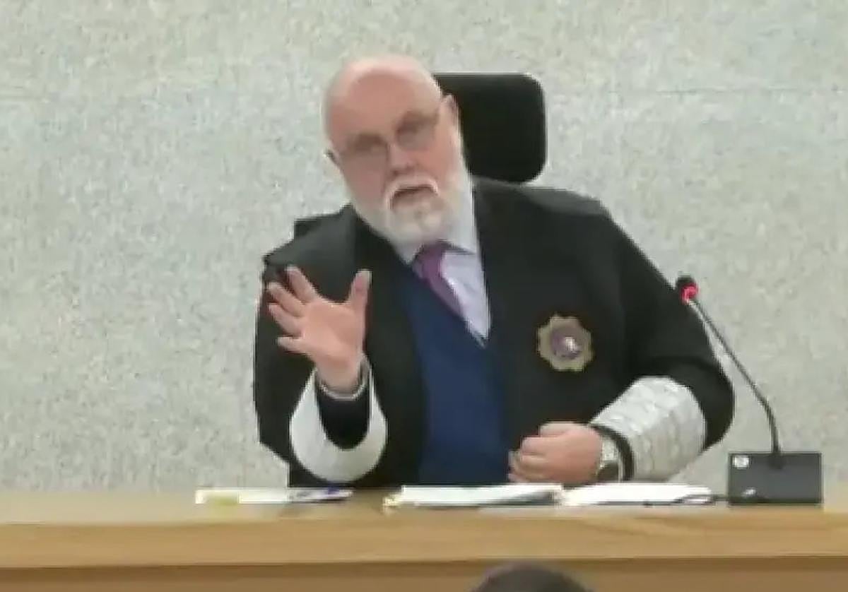 José Manuel Clemente Fernández-Prieto González, durante el juicio del caso Rubiales.