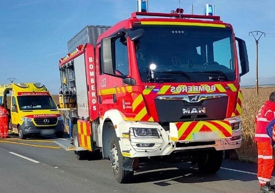 La chimenea de una vivienda provoca un incendio en Fuenlabrada de los Montes