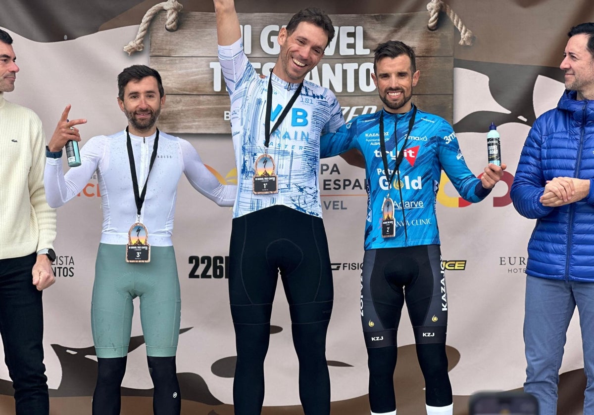 Loren Herrera, en el segundo cajón del podio en categoría Master 30 de la Copa de España.