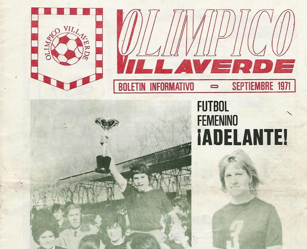Así era la primera revista dedicada exclusivamente al fútbol femenino