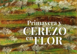 Cartel ganador del Cerezo en Flor 2025, obra de osé Joaquín Bohórquez Sánchez.