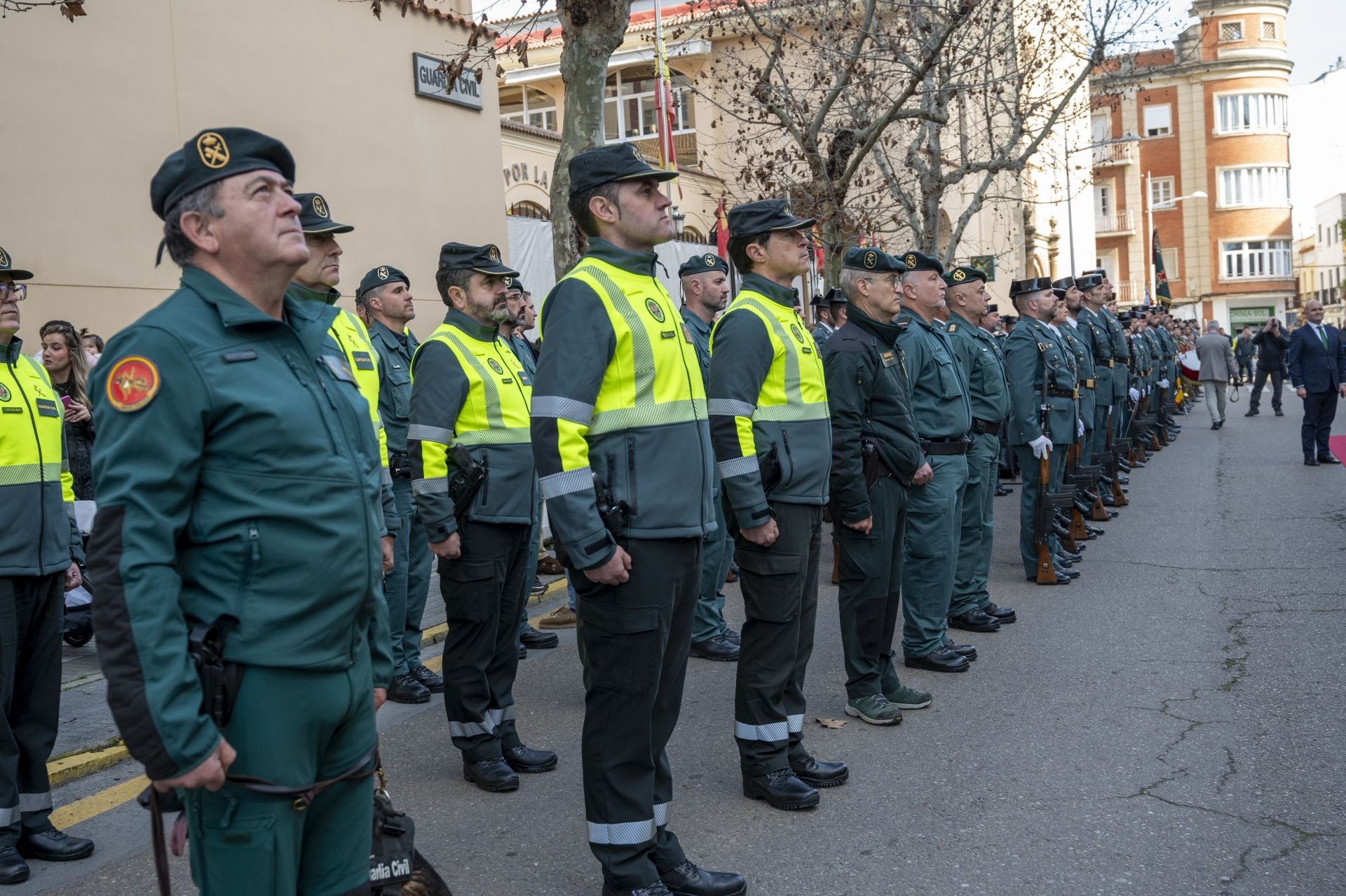 Toma de posesión de José Manuel Santiago Marín al frente de la Guardia Civil en Extremadura