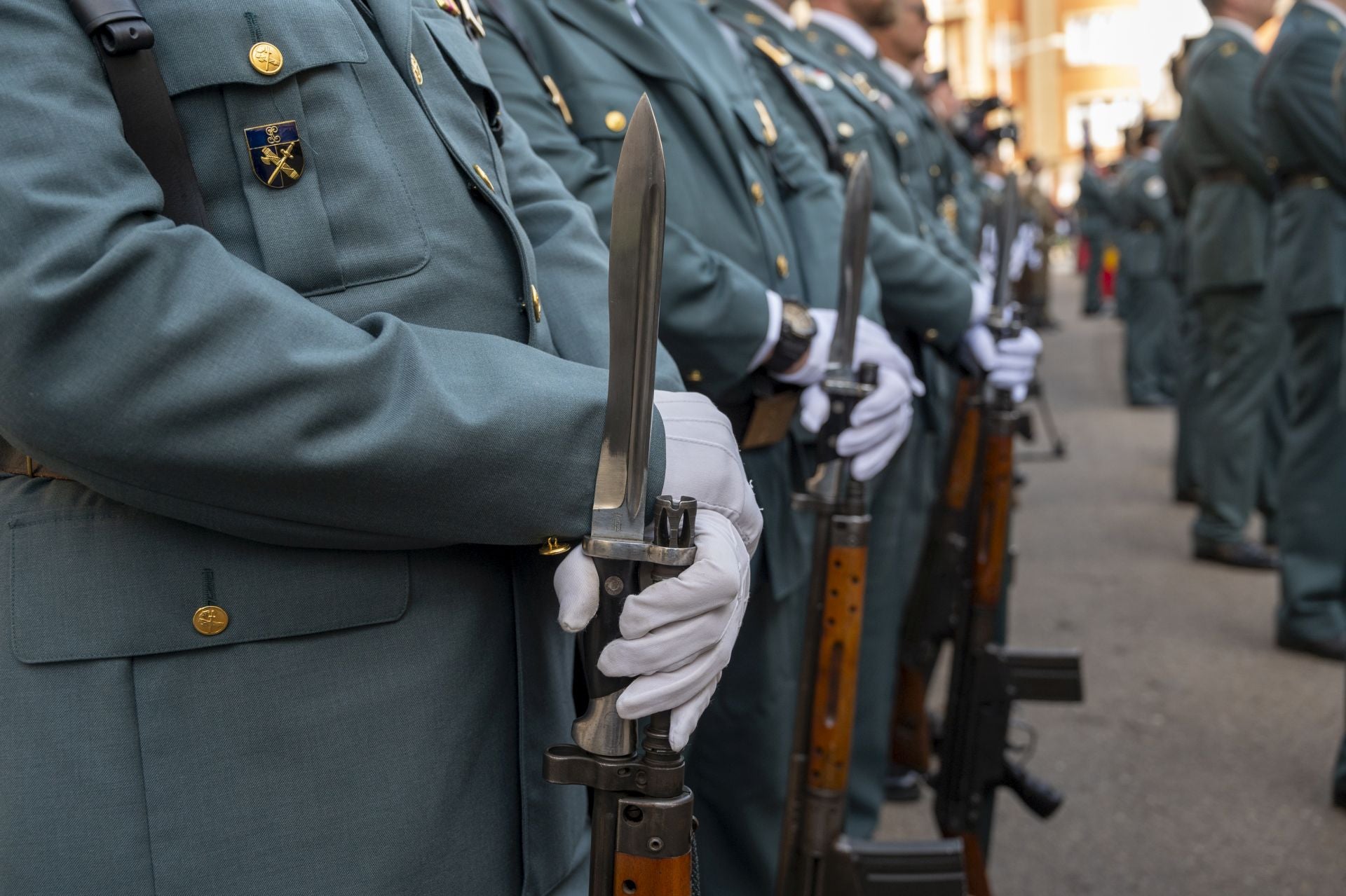 Toma de posesión de José Manuel Santiago Marín al frente de la Guardia Civil en Extremadura