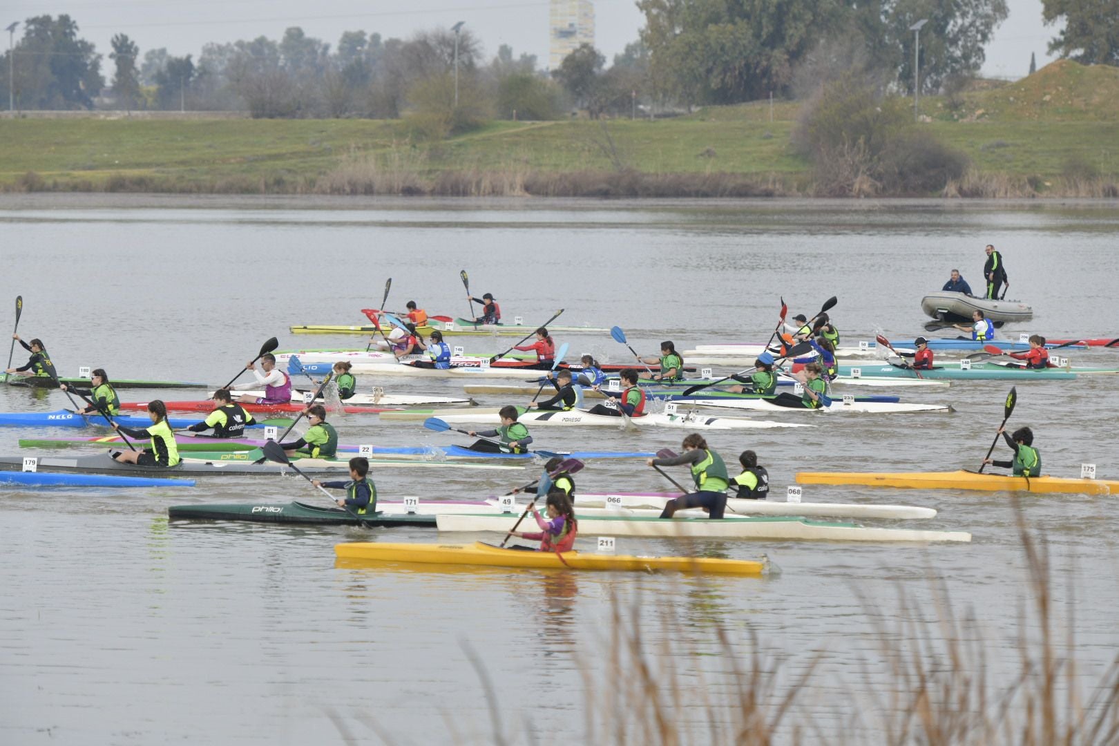 Fotos | La primera regata de piragüismo del circuito de los Judex de 2025 en el Guadiana