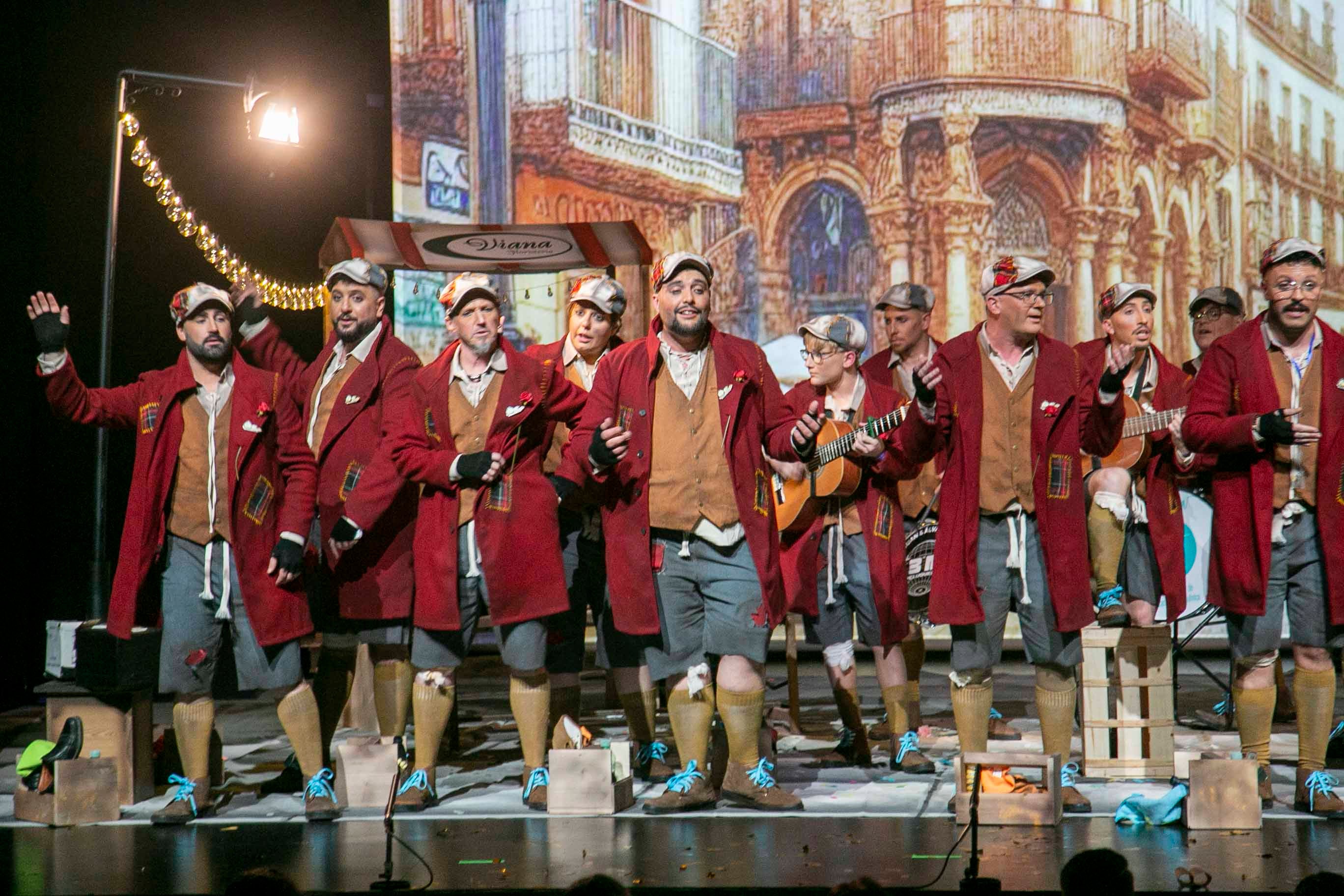 Fotos | La segunda preliminar del concurso de agrupaciones del Carnaval Romano