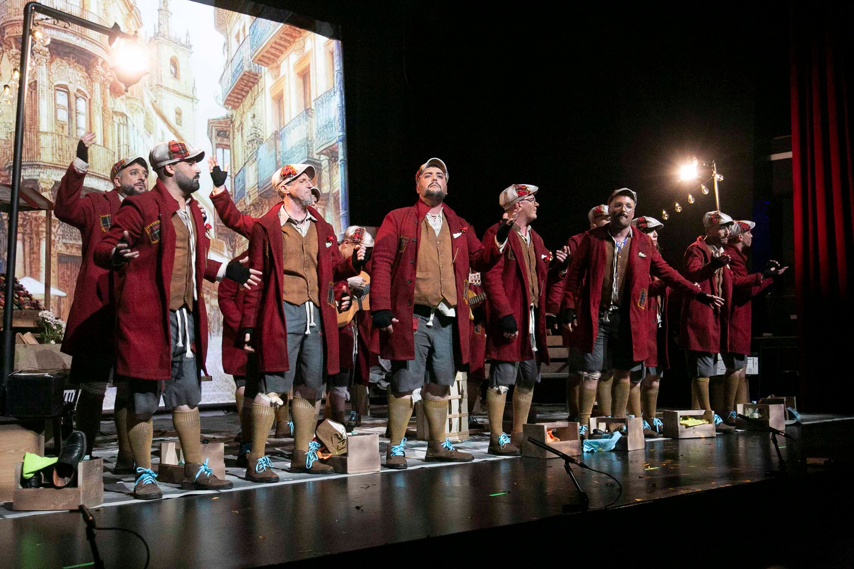 Fotos | La segunda preliminar del concurso de agrupaciones del Carnaval Romano