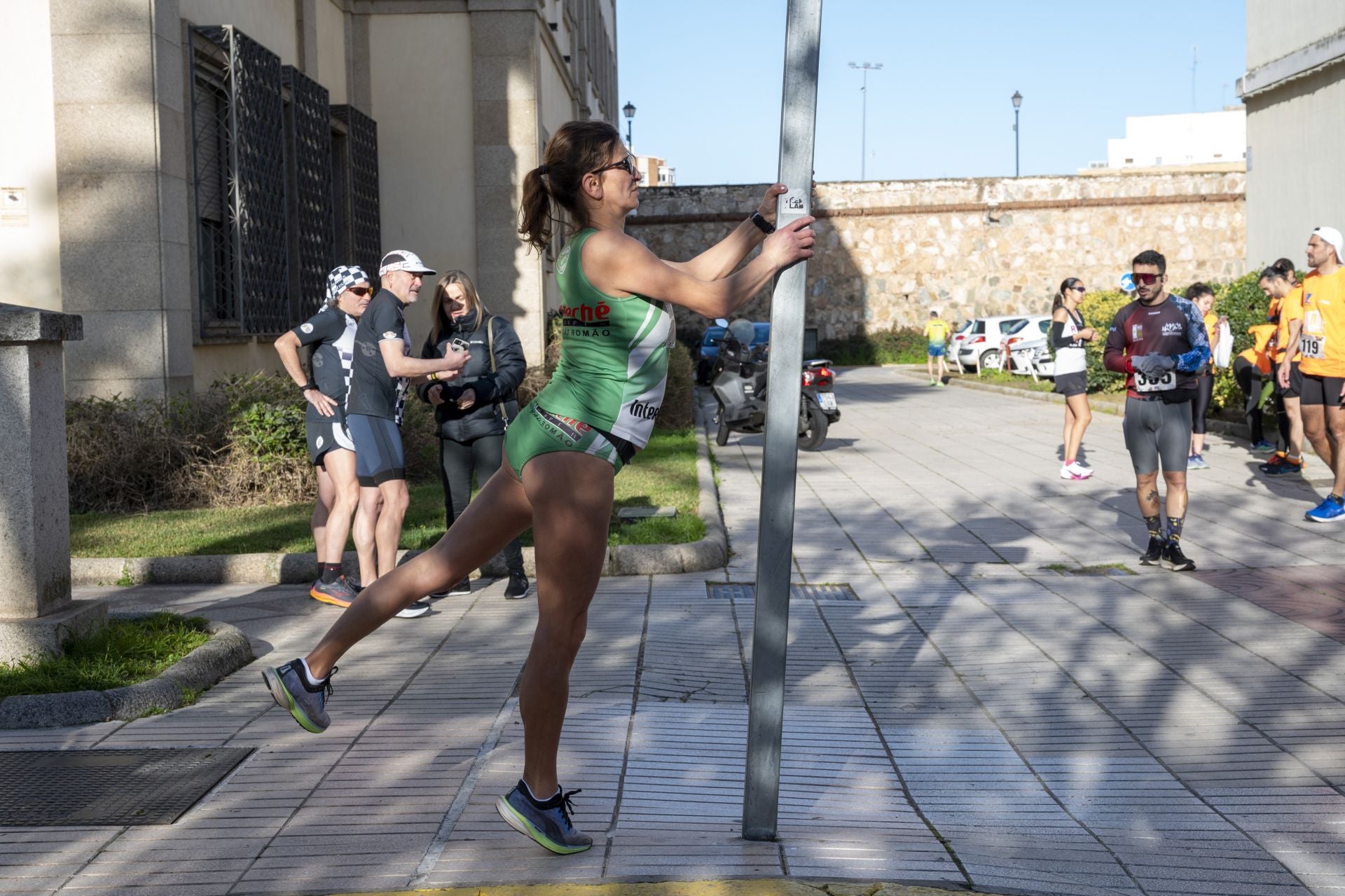 Carlos Gazapo y Raquel Cabaço se imponen en la media maratón Badajoz-Elvas