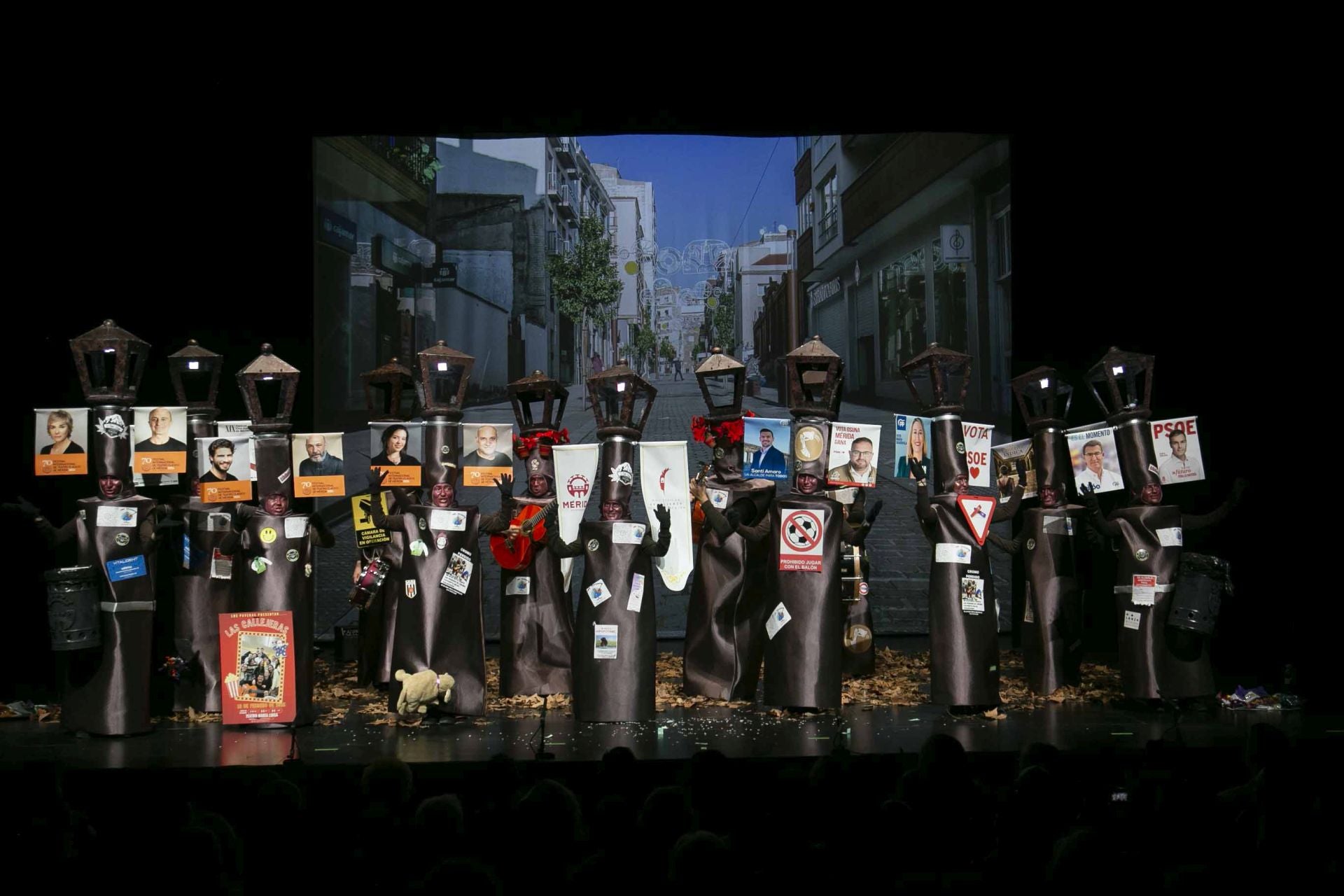 Actuación de Los paveras