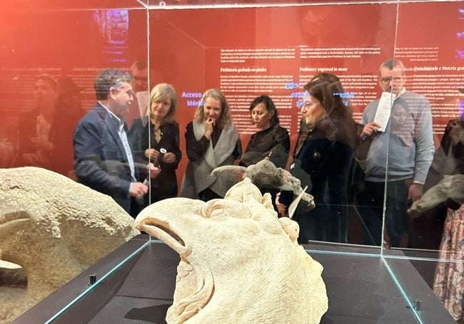 Acto esta mañana celebrado en el Museo Arqueológico Nacional, en Madrid.