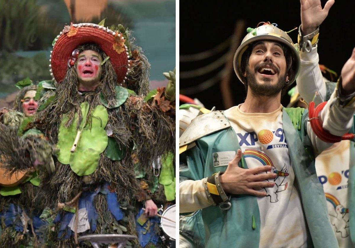 Los guaditos y Al Maridi en el concurso del Carnaval de Badajoz el año pasado.