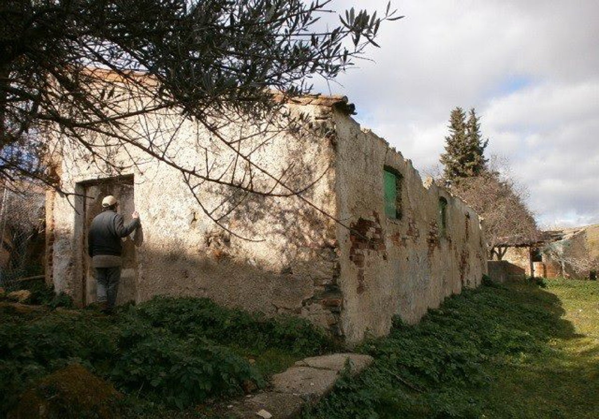 Antigua vaquería en el entorno de la Ribera del Marco.