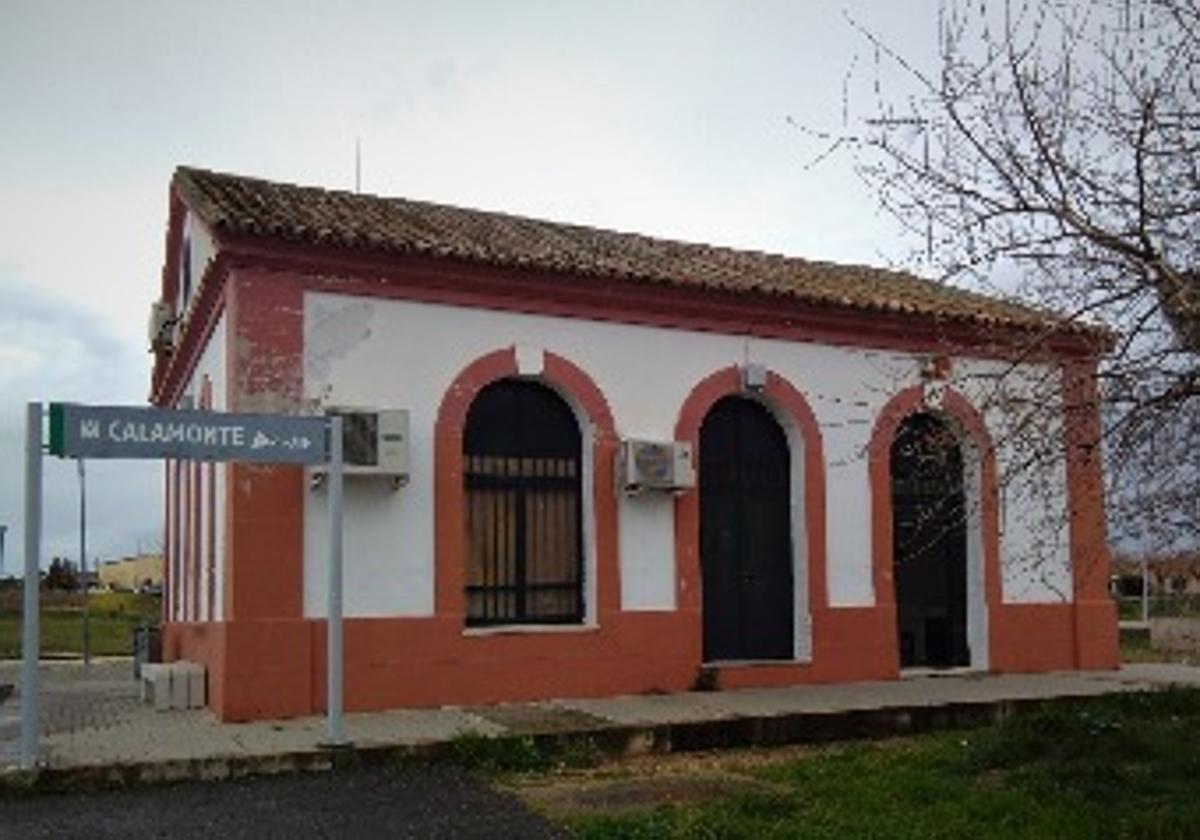 Estación de Calamonte.