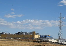 Vista de la fábrica de diamantes ubicada en el polígono Arroyo Carballo.