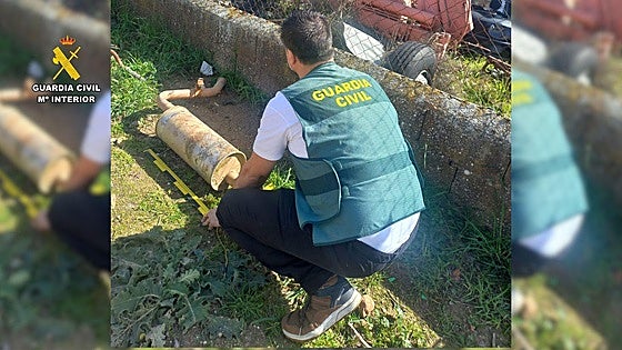 Detenidos un hombre y una mujer por el robo de herramientas y piezas de vehículos en la provincia de Cáceres