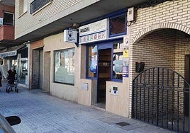 Imagen del punto de venta donde se ha sellado el boleto ganador.