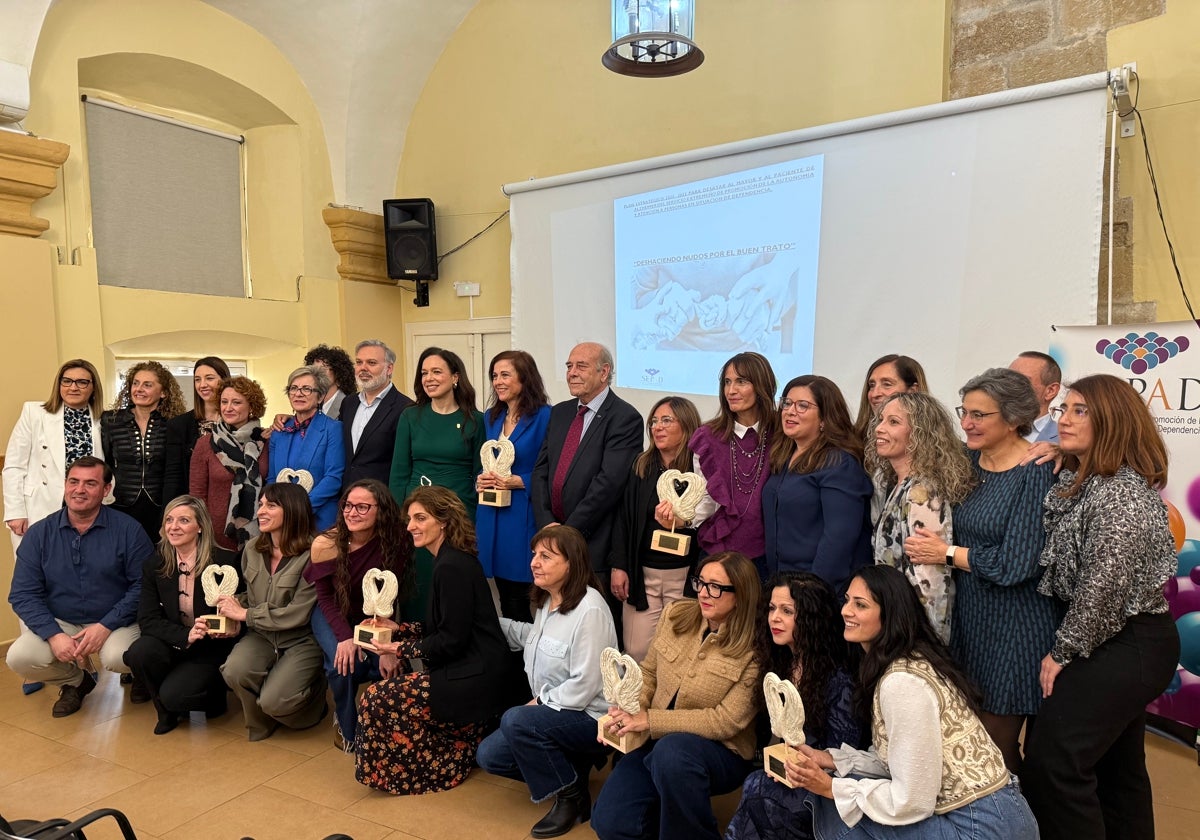 Acto de reconocimiento en Plasencia a los ocho centros con sujeciones cero.