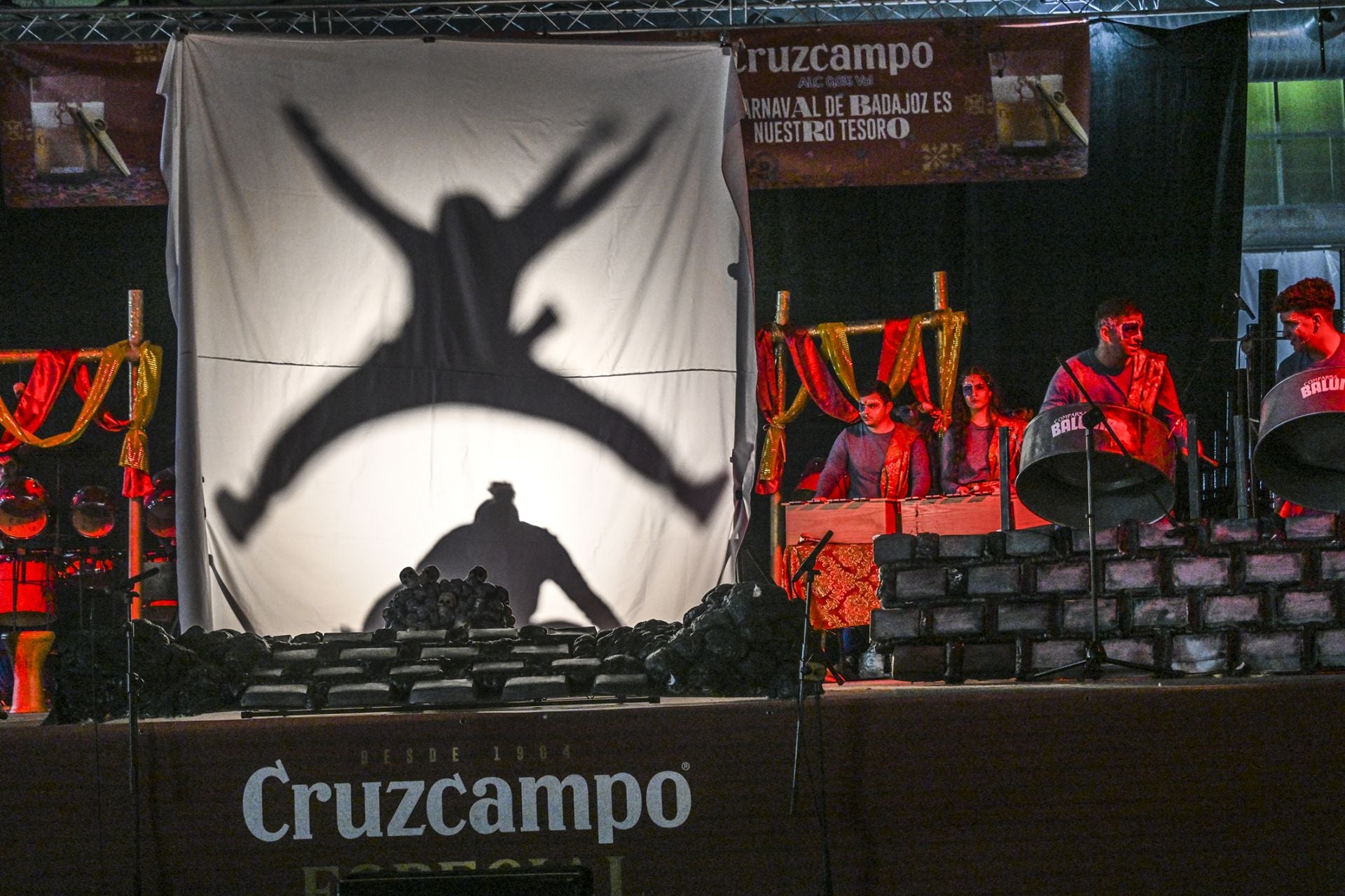 La Tamborada del Carnaval de Badajoz, en imágenes