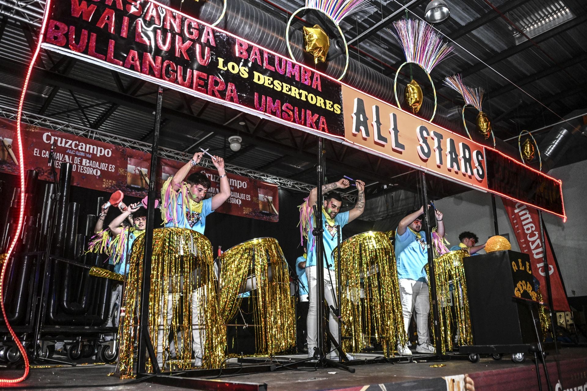 La Tamborada del Carnaval de Badajoz, en imágenes