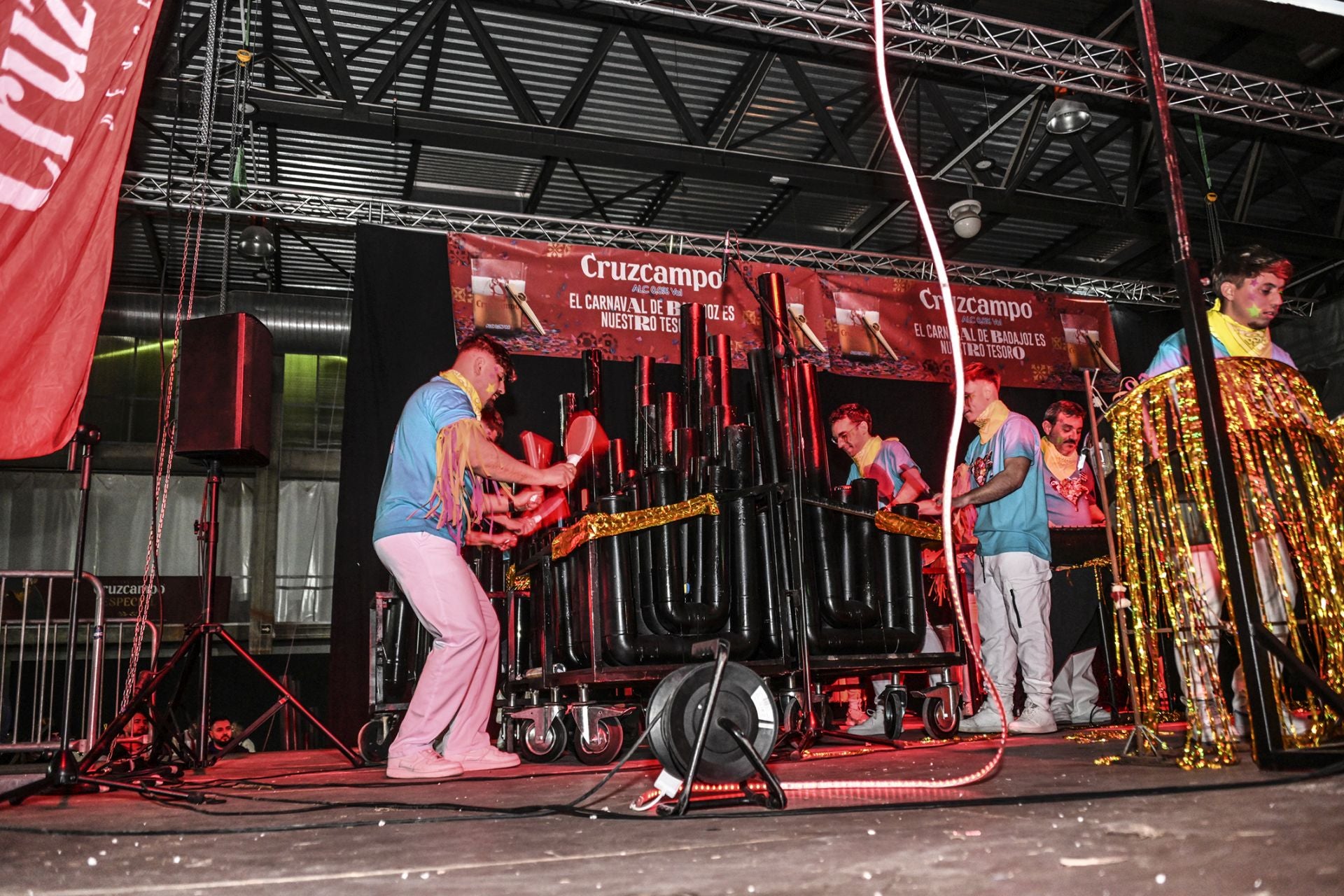 La Tamborada del Carnaval de Badajoz, en imágenes