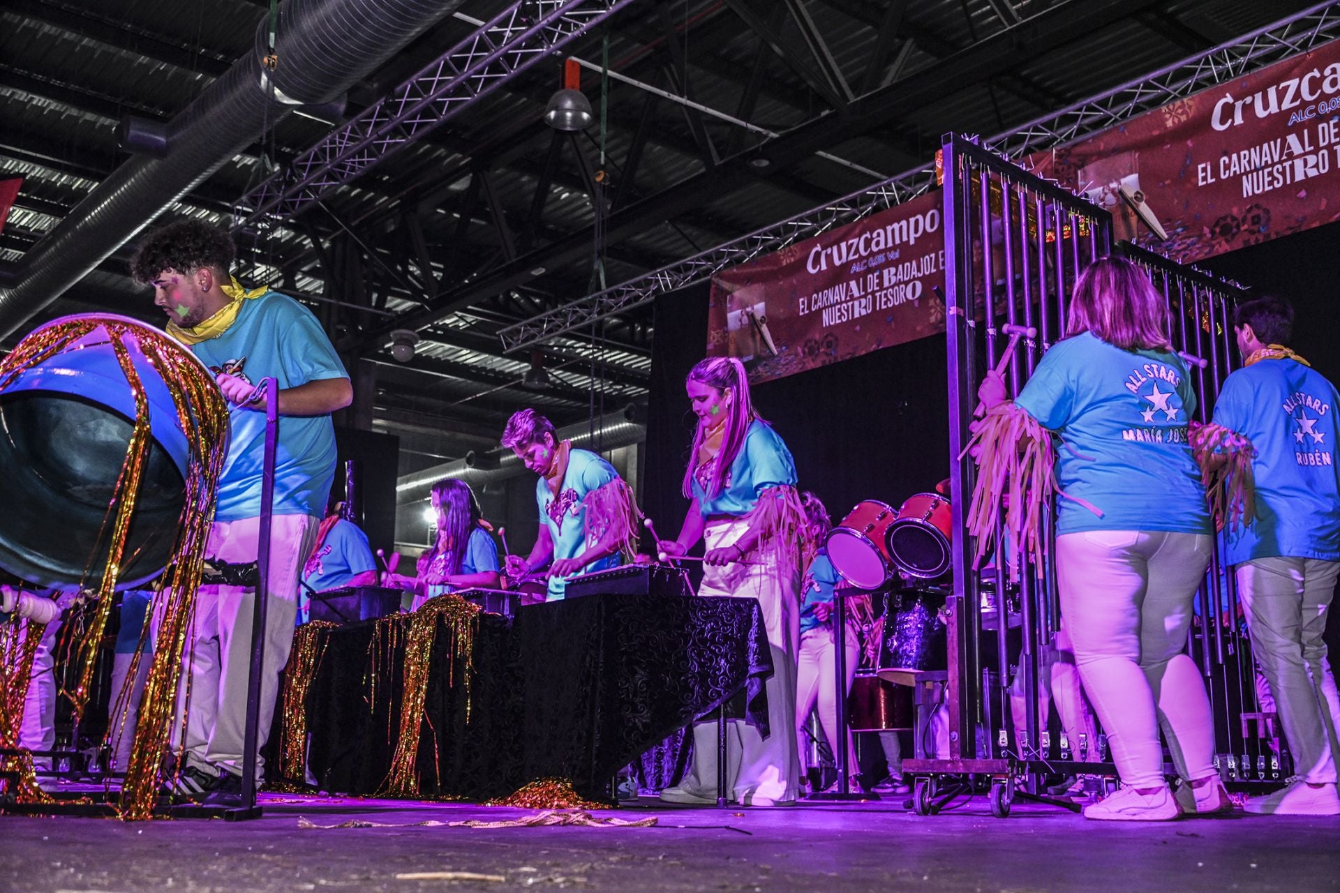 La Tamborada del Carnaval de Badajoz, en imágenes